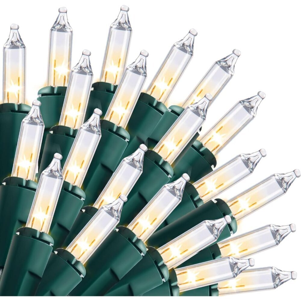 150 Mini White Christmas Lights - 93.6FT Waterproof String Lights for Elegance